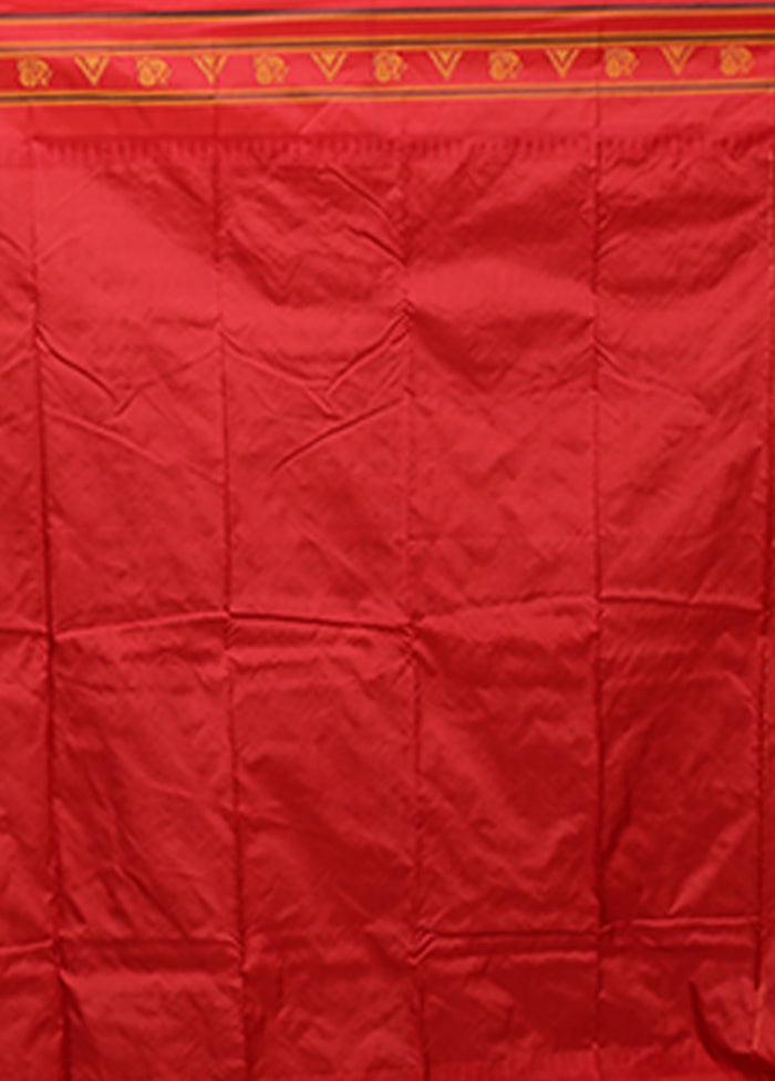 Grey Kanjivaram Silk Saree With Blouse Piece