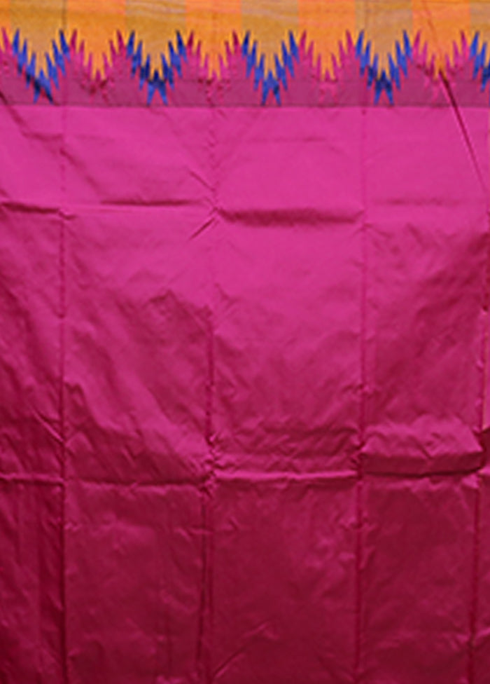 Blue Kanjivaram Silk Saree With Blouse Piece