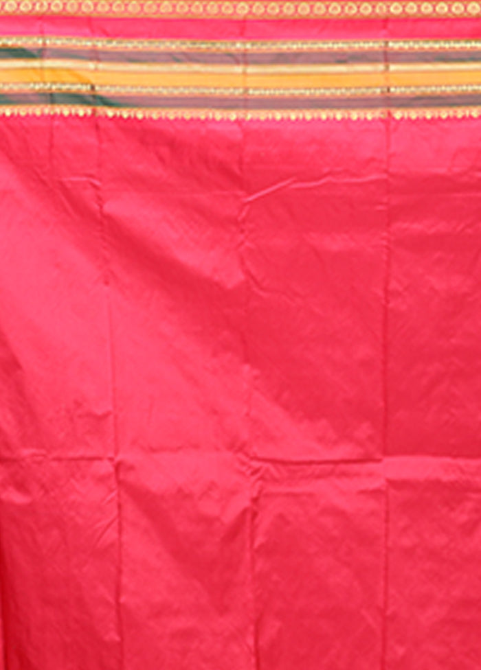 Blue Kanjivaram Silk Saree With Blouse Piece