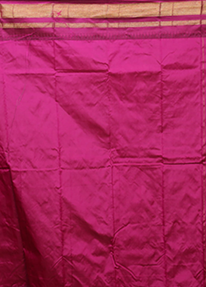 Green Kanjivaram Silk Saree With Blouse Piece