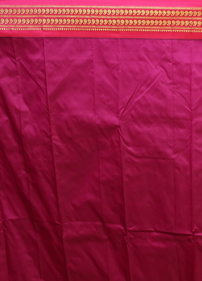 Grey Kanjivaram Silk Saree With Blouse Piece