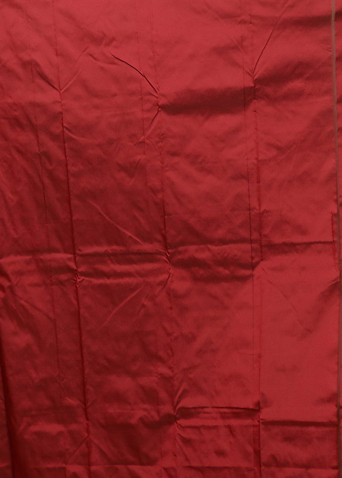 Blue Kanjivaram Silk Saree With Blouse Piece