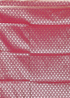 Purple Banarasi Silk Saree With Blouse Piece