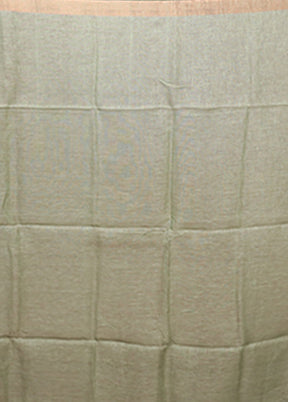 Green Matka Silk Saree With Blouse Piece