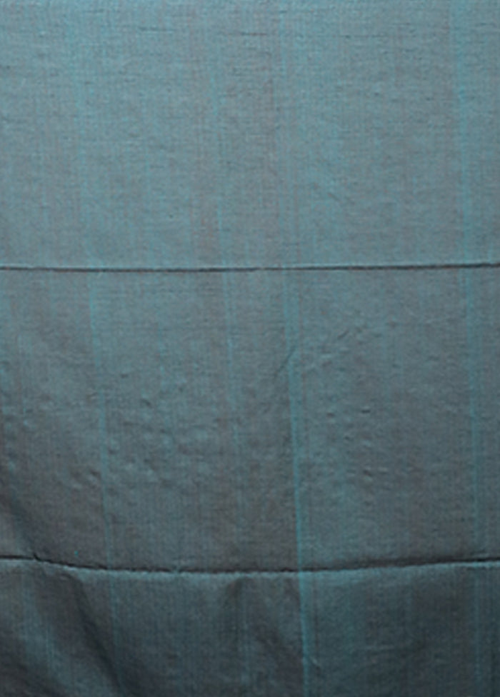 Multicolor Matka Silk Saree With Blouse Piece