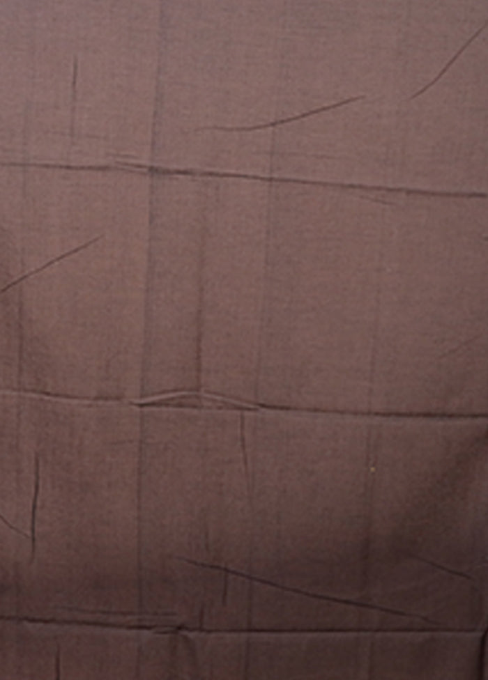 Black Matka Silk Saree With Blouse Piece