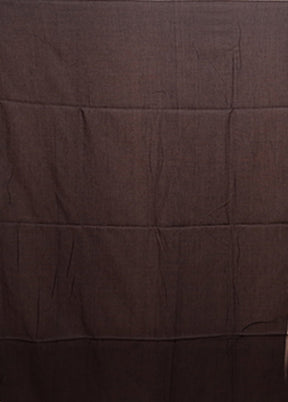 Black Matka Silk Saree With Blouse Piece