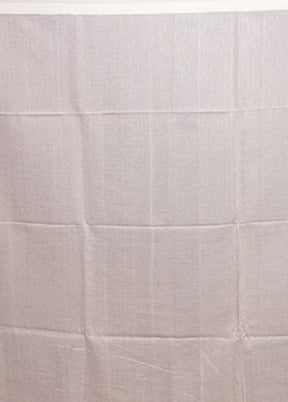 Cream Matka Silk Saree With Blouse Piece