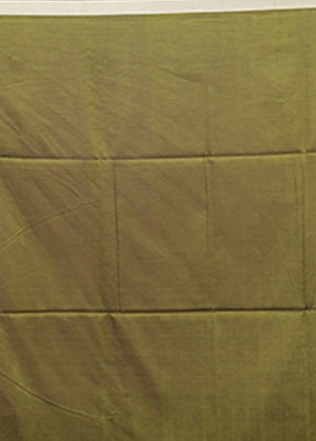 Green Matka Silk Saree With Blouse Piece