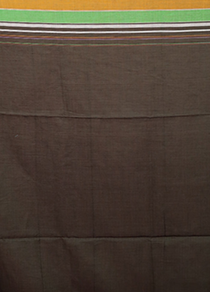 Green Matka Silk Saree With Blouse Piece