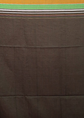 Green Matka Silk Saree With Blouse Piece