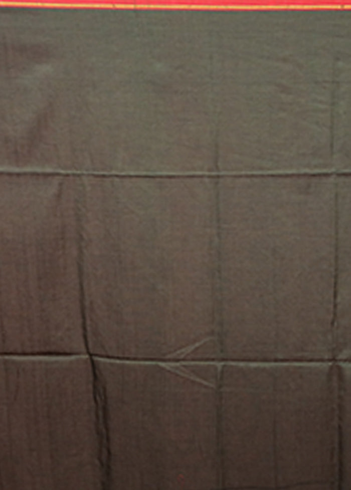 Green Matka Silk Saree With Blouse Piece