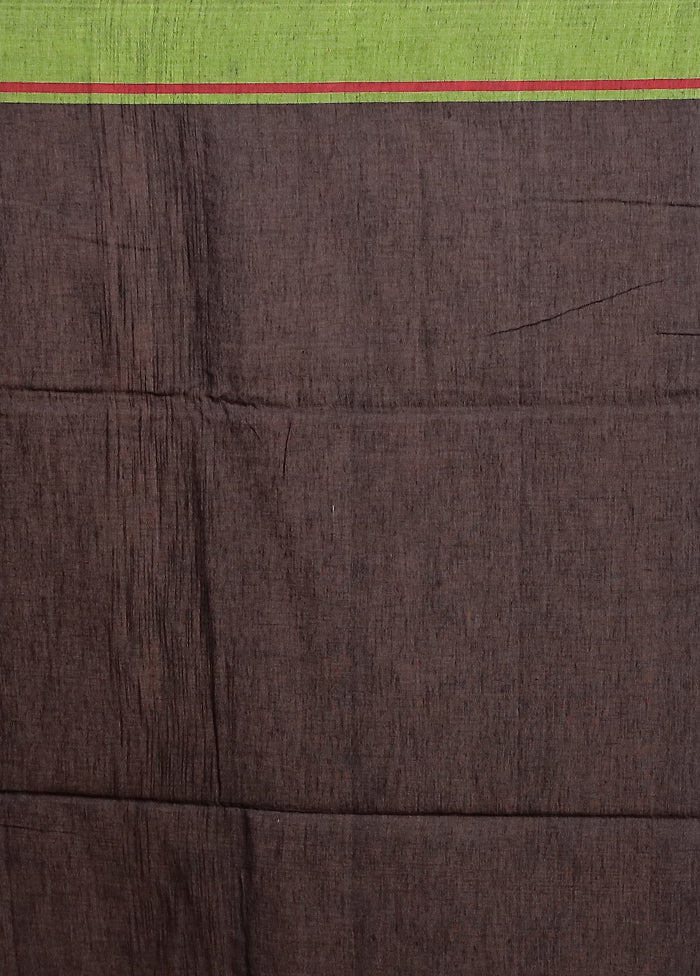 Blue Matka Silk Saree With Blouse Piece