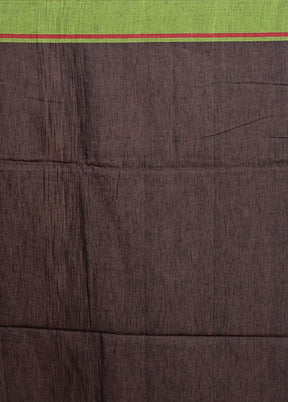 Blue Matka Silk Saree With Blouse Piece