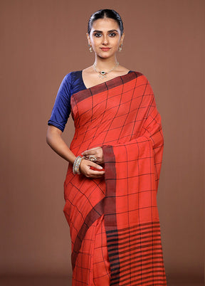 Pink Matka Silk Saree With Blouse Piece