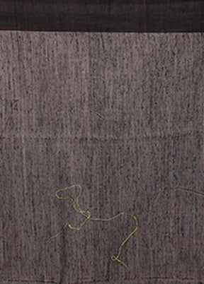 Yellow Matka Silk Saree With Blouse Piece