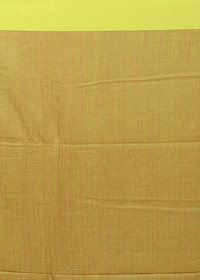 Cream Matka Silk Saree With Blouse Piece