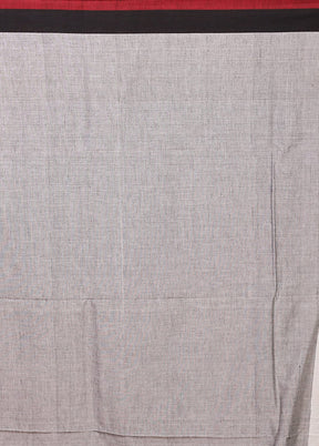 White Matka Silk Saree With Blouse Piece