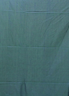 Blue Matka Silk Saree With Blouse Piece