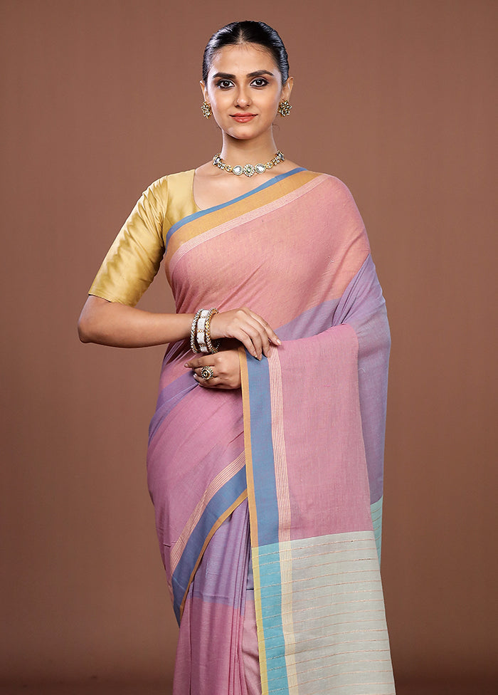 Green Matka Silk Saree With Blouse Piece