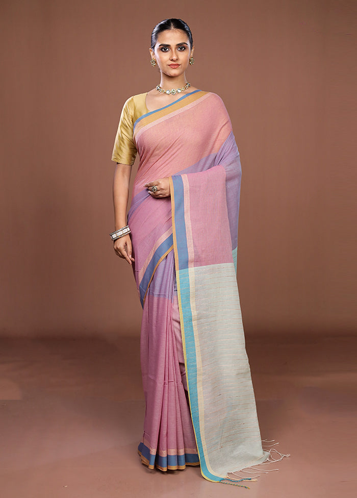 Green Matka Silk Saree With Blouse Piece