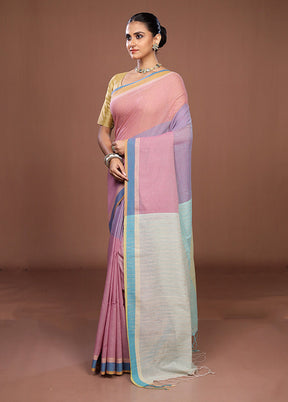 Green Matka Silk Saree With Blouse Piece