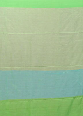 Green Matka Silk Saree With Blouse Piece