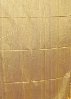 Blue Matka Silk Saree With Blouse Piece