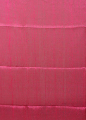 Yellow Matka Silk Saree With Blouse Piece