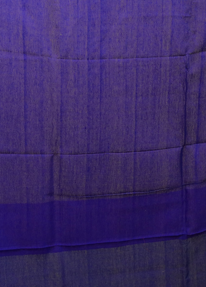 Cream Matka Silk Saree With Blouse Piece