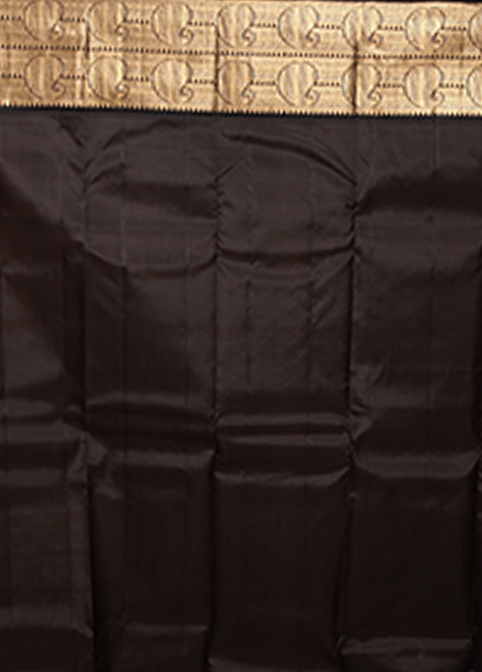 Pink Handloom Kanchipuram Pure Silk Saree With Blouse Piece