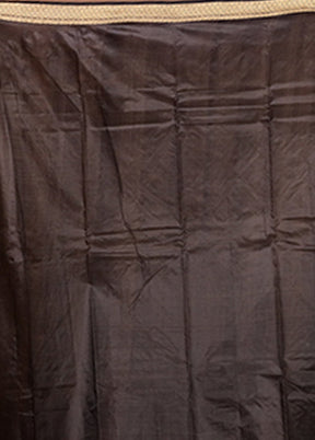 Cream Printed Pure Silk Saree Without Blouse Piece