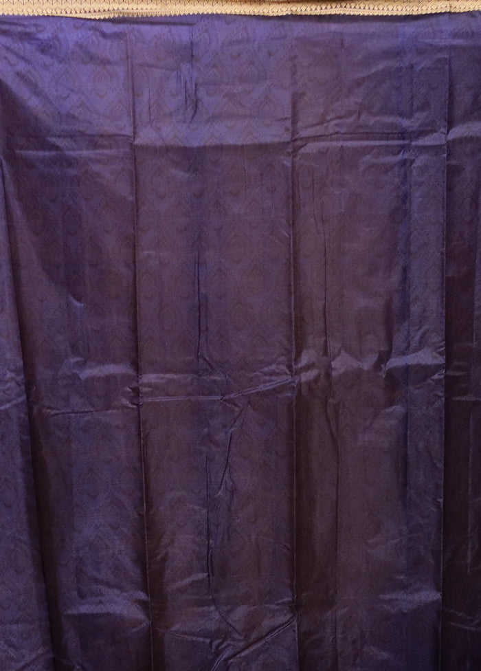 Cream Printed Pure Silk Saree Without Blouse Piece