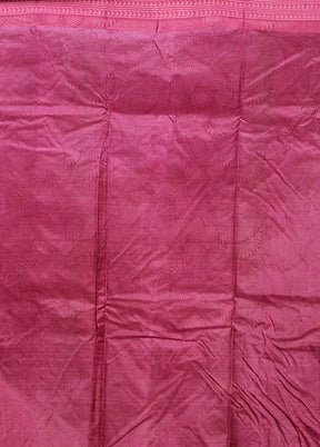 Cream Printed Pure Silk Saree Without Blouse Piece