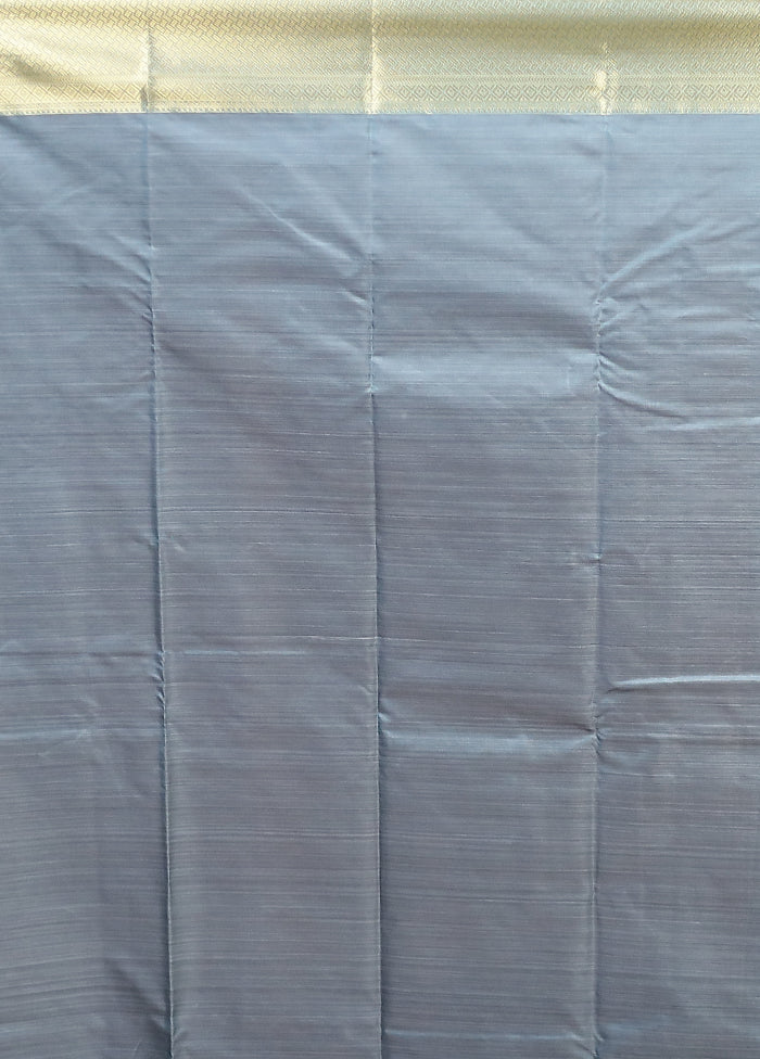 Green Kanjivaram Silk Saree With Blouse Piece