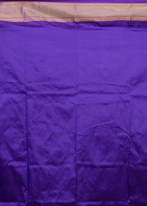 Pink Handloom Kanchipuram Pure Silk Saree With Blouse Piece