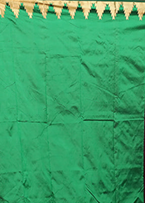 Purple Kanjivaram Silk Saree With Blouse Piece