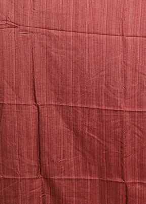 Cream Tussar Silk Saree With Blouse Piece