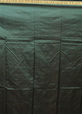 Green Kanjivaram Silk Saree With Blouse Piece