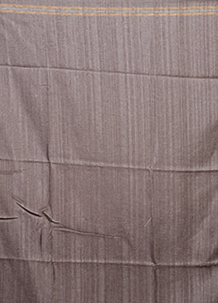 Pink Tussar Silk Saree With Blouse Piece