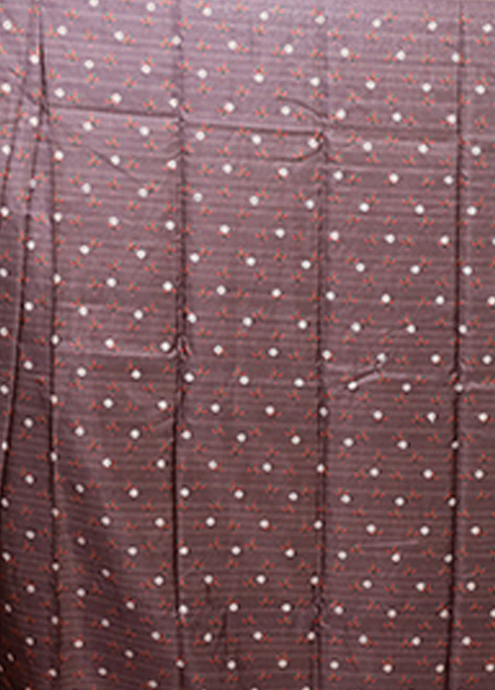 Multicolor Tussar Silk Saree With Blouse Piece