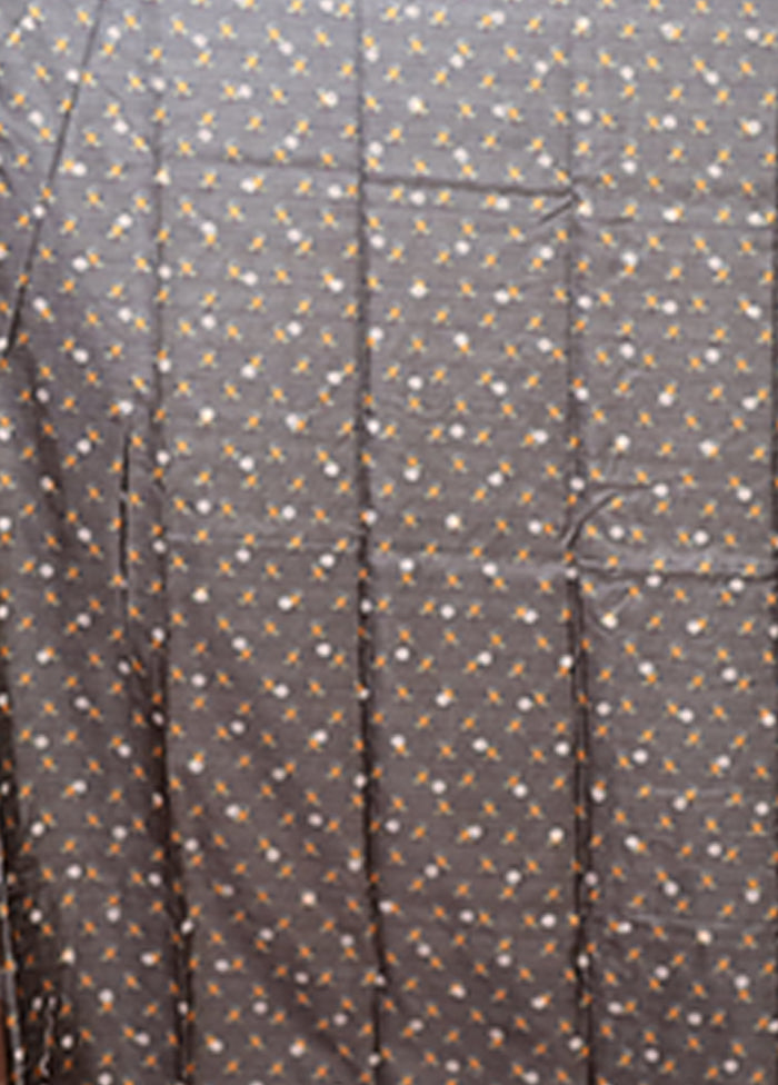 Multicolor Tussar Silk Saree With Blouse Piece