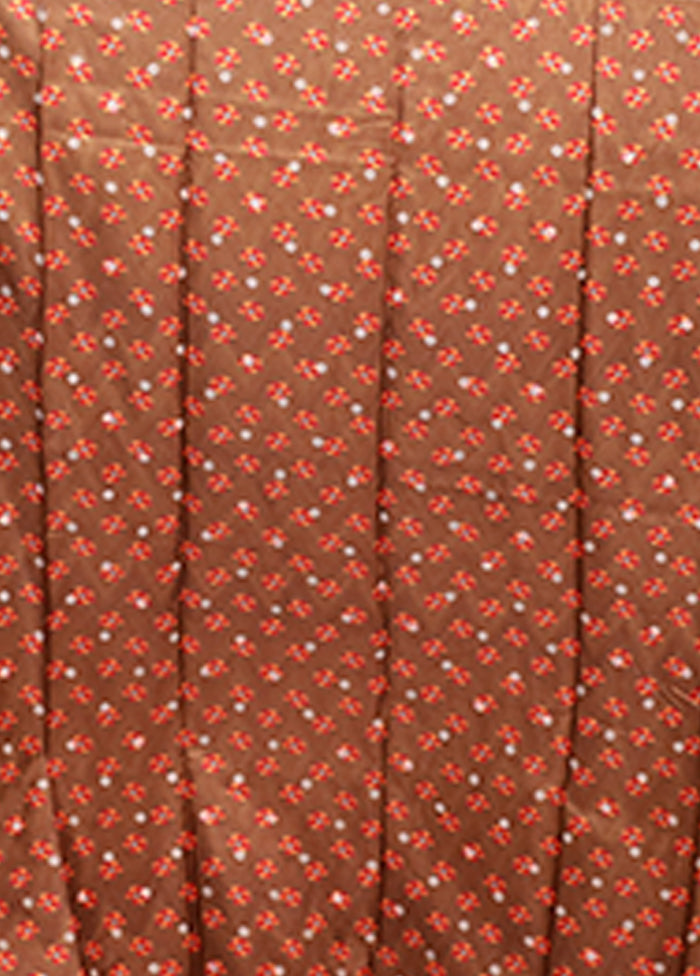 Multicolor Tussar Silk Saree With Blouse Piece