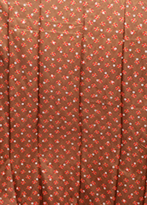 Multicolor Tussar Silk Saree With Blouse Piece