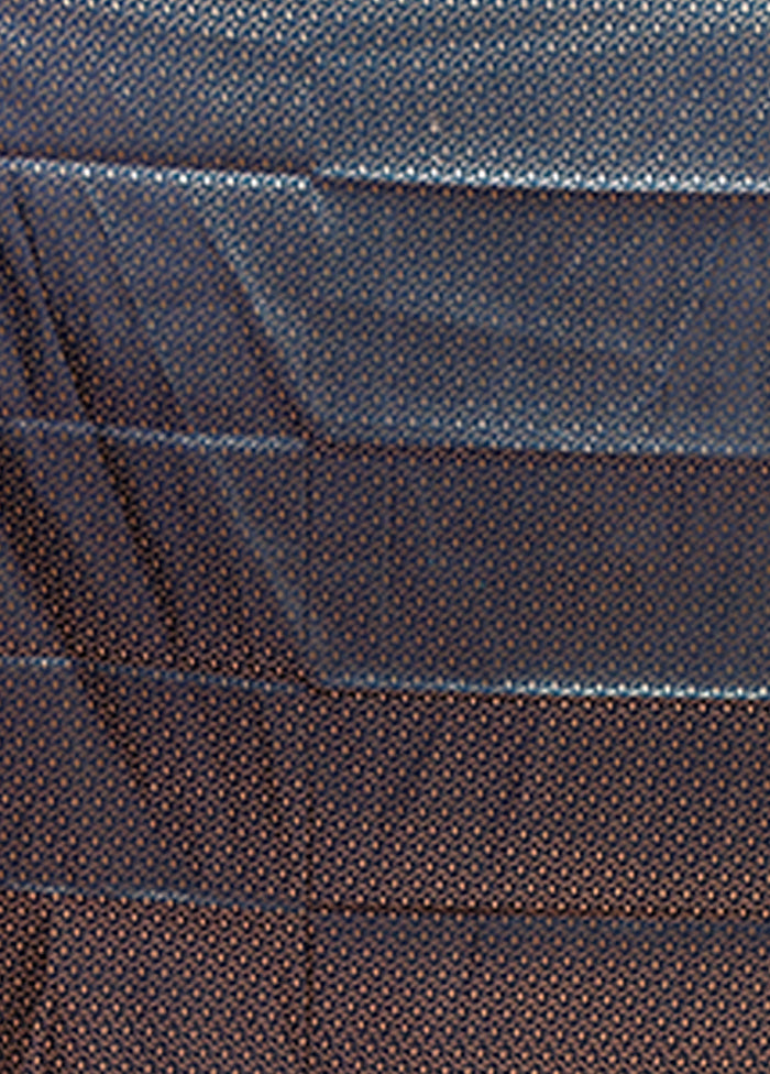 Green Banarasi Silk Saree With Blouse Piece