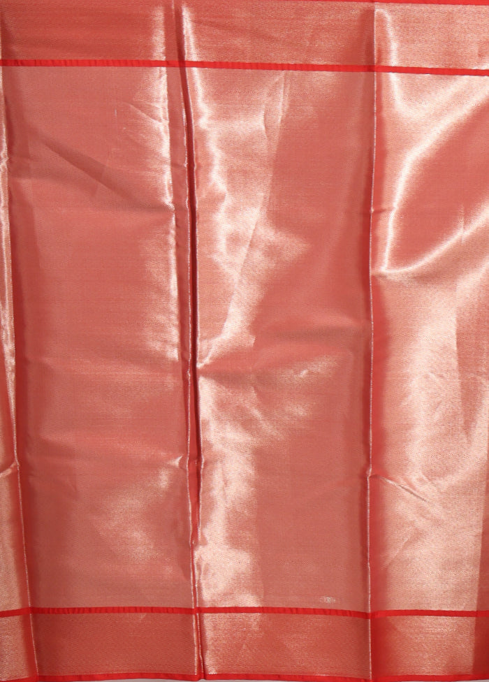 White Organza Saree With Blouse Piece