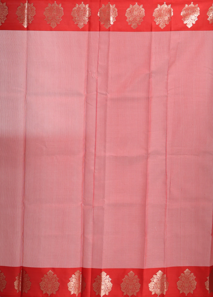 White Organza Saree With Blouse Piece