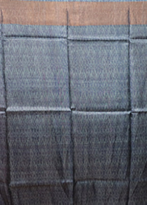 Multicolor Handloom Tussar Pure Silk Saree With Blouse Piece