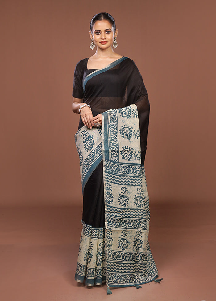 White Dupion Silk Saree With Blouse Piece