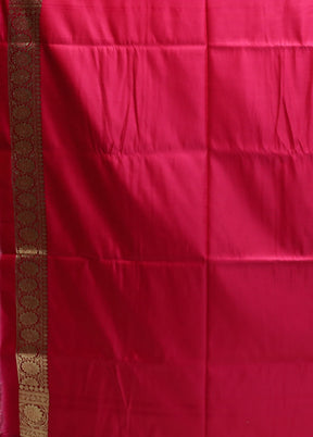 Grey Banarasi Silk Saree With Blouse Piece